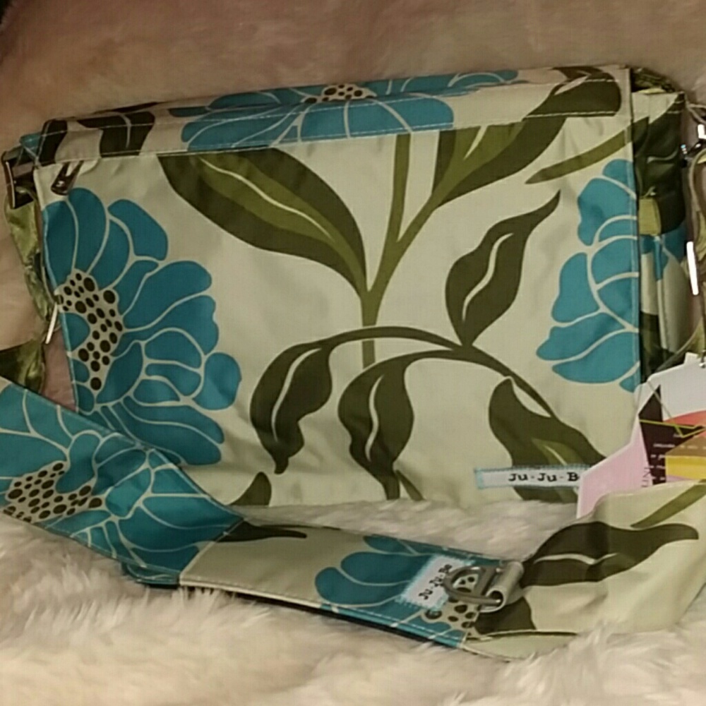 NWT Ju.Ju.Be Marvelous Mums Messenger Diaper Bag